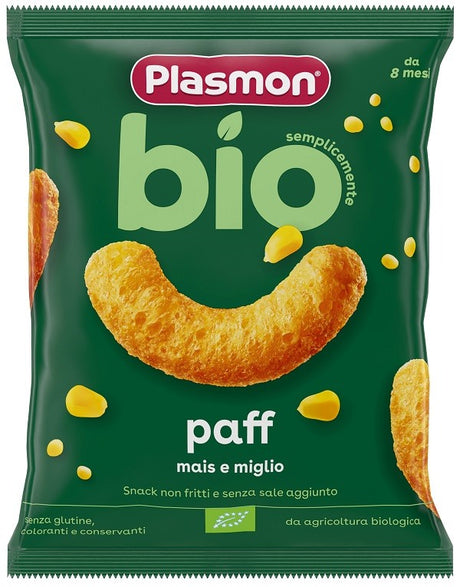 plasmon heinz italia plasmon paff bio mais miglio 15 g plasmon ean 8001040422922