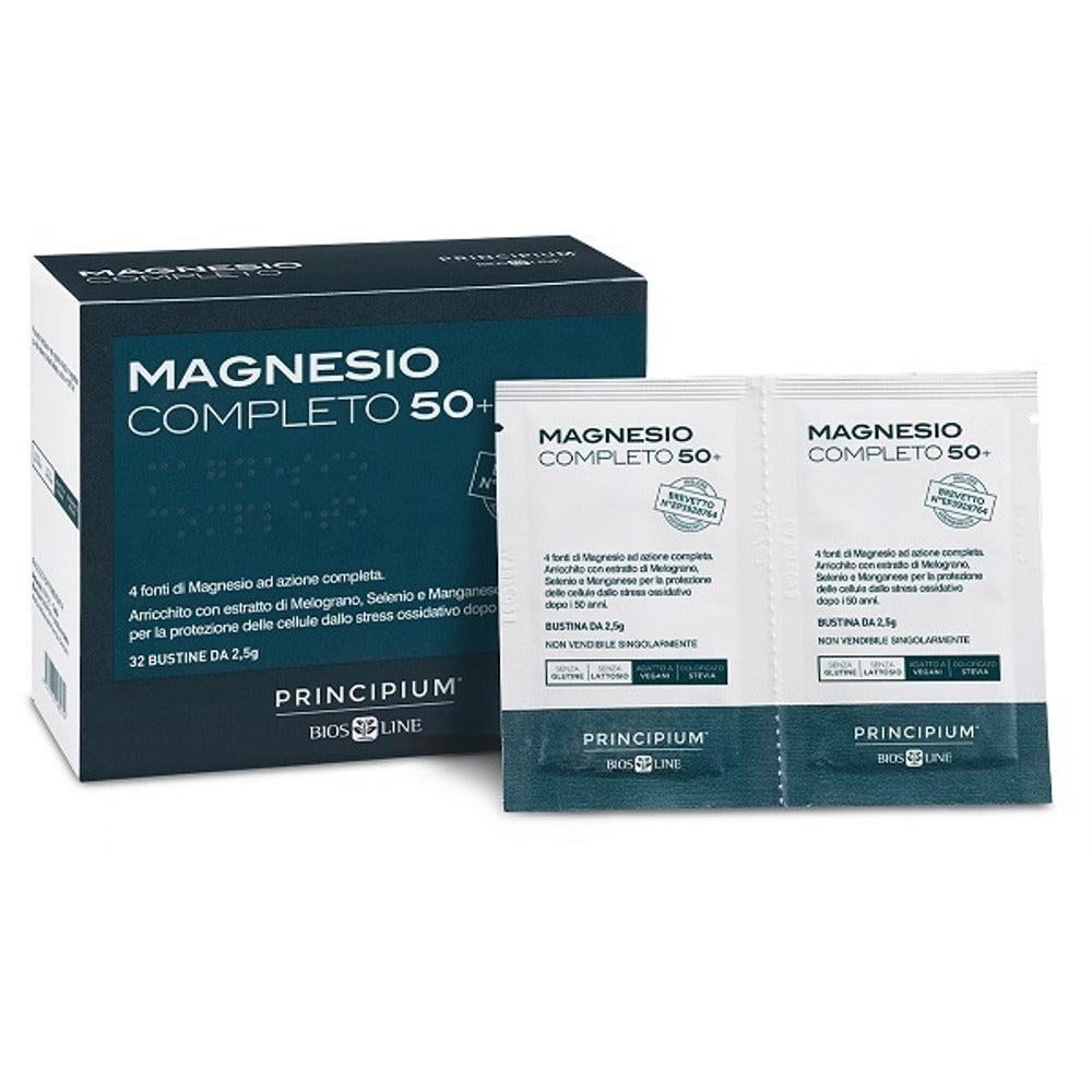 principium principium magnesio completo brevettato 50 32 bustine da 25 g principium ean 8030243041920