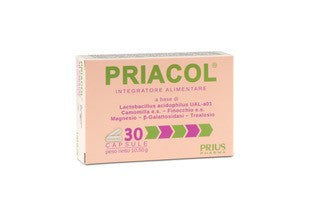prius pharma priacol 30 capsule due blister da 15 capsule prius pharma