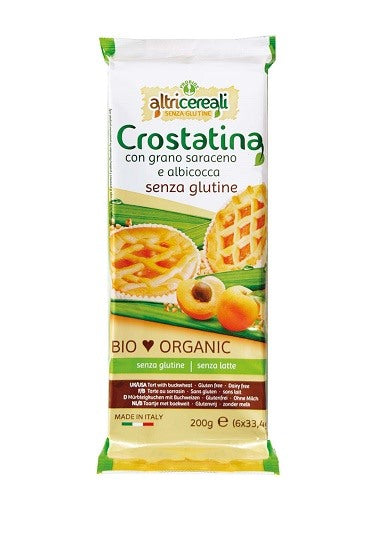 probios societa benefit altricereali crostatina grano saraceno e albicocca 6 x 335 g probios ean 8018699017263