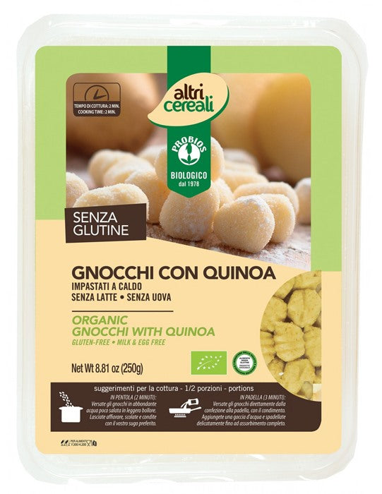 probios societa benefit altricereali gnocchi con quinoa 250 g probios ean 8018699020591