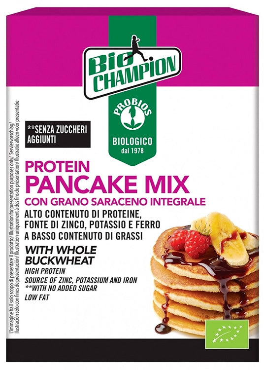probios societa benefit biochampion protein pancake mix 200 g probios ean 8018699025732