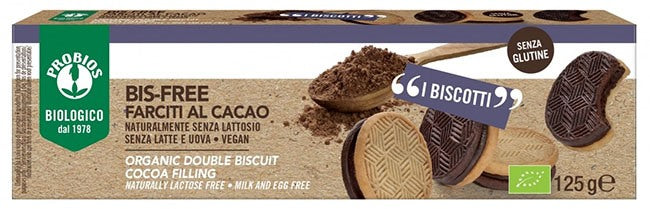 probios societa benefit bis free farciti al cacao 125 g probios ean 8018699025800