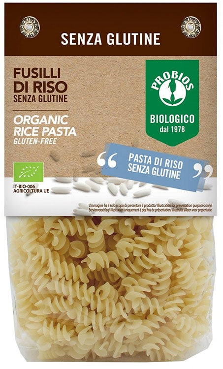 probios societa benefit fusilli di riso 400 g probios ean 8018699023776