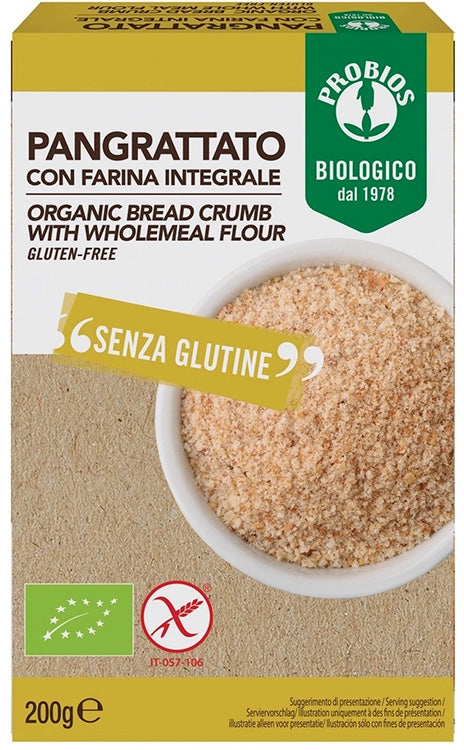 probios societa benefit pangrattato con farina integrale 200 g probios ean 8018699023929