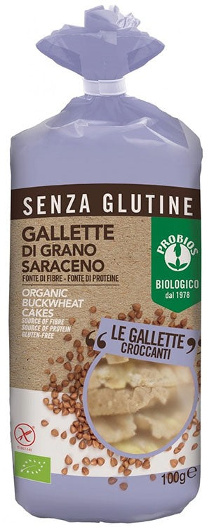 probios societa benefit probios gallette grano saraceno 100 100 g probios ean 8018699026364