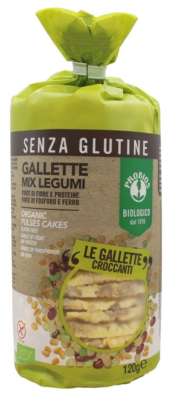 probios societa benefit probios gallette mix legumi 200 g probios ean 8018699024483