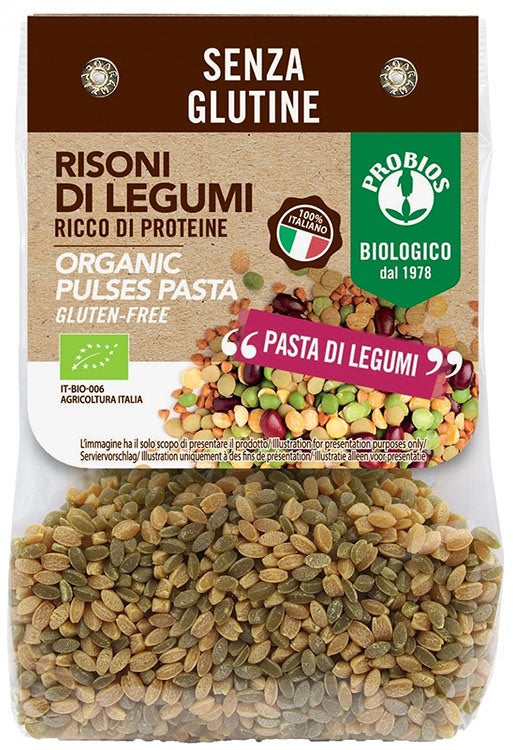 probios societa benefit probios risoni di legumi 250 g probios ean 8018699026333