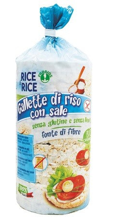 probios societa benefit ricerice gallette di riso con sale senza lievito 100 g probios ean 8018699008599