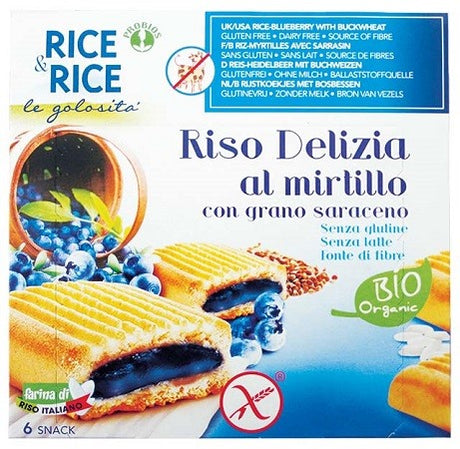 probios societa benefit ricerice riso delizia mirtillo e grano saraceno 6 x 33 g probios ean 8018699011827