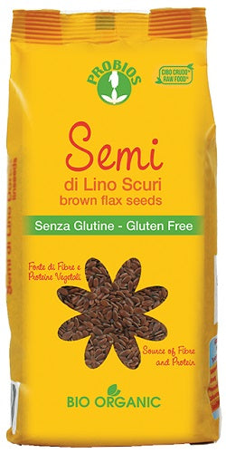 probios societa benefit semi di lino 500 g probios ean 8018699000647