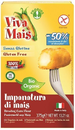 probios societa benefit viva mais impanatura di mais 375 g probios ean 8018699012220