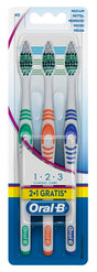procter oralb 123 classic care spazzolino manuale 3 pezzi oral b ean 3014260762797