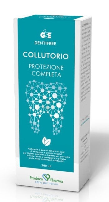 prodeco pharma gse dentifree collutorio 200 ml gse ean 8057968090347