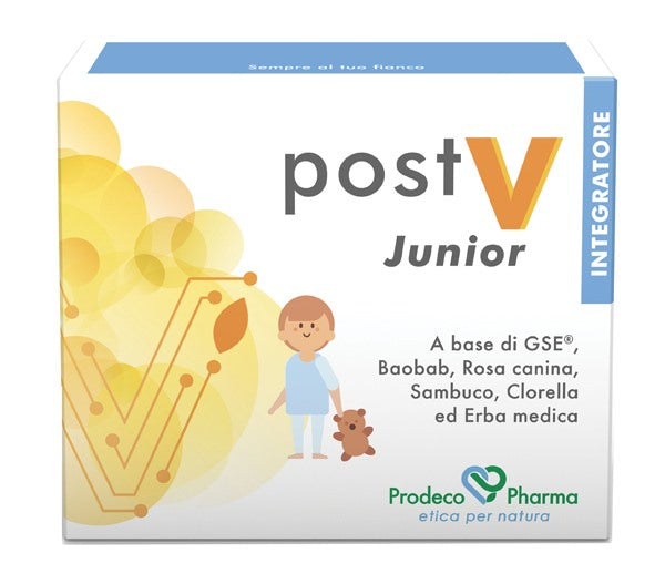 prodeco pharma srl postv junior 14 bustine gse ean 8057968090897