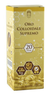 punto salute e benessere oro colloidale supremo 20ppm 100 ml punto salute e benessere di s ean 8050148795957