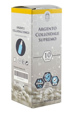 punto salute e benessere srls argento colloidale supremo 10ppm certificato con contagocce 100 ml punto salute e benessere di s ean 8050148796138