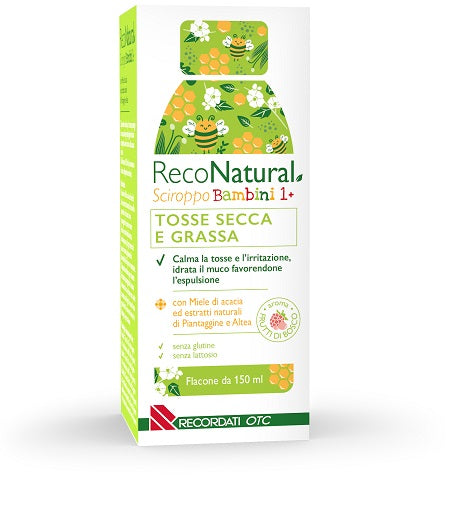 recordati otc reconatural sciroppo tosse bambini 150 ml ean 8056300620594