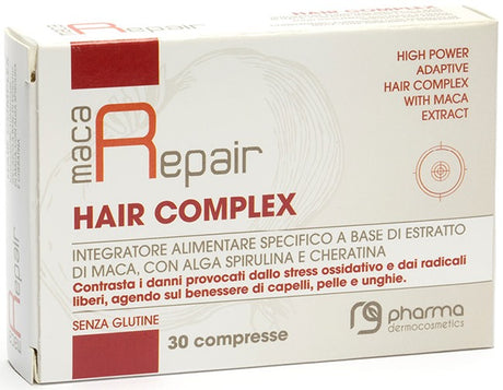 rg pharma maca repair hair complex 30 compresse rg pharma ean 8051773870613