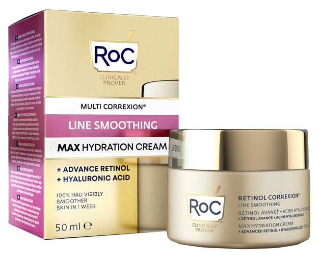 roc roc retinol correxion line smoothing crema viso 50 ml roc ean 1210000800381