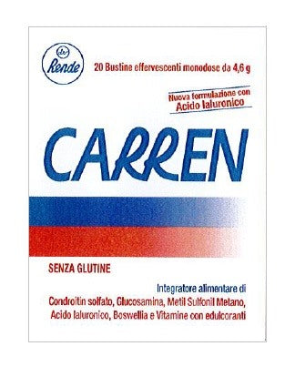 s f group carren 20 bustine effervescenti monodose da 46 g luna