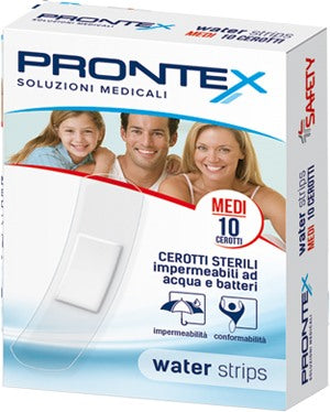 safety cerotto prontex water strips medio 10 pezzi prontex