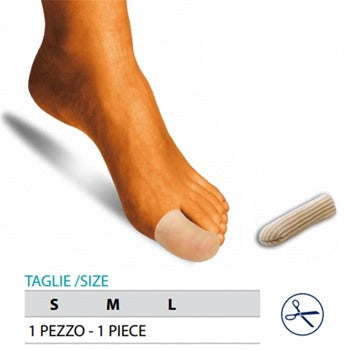 safte orione ok ped g105 cappuccio proteggi dita gel polimero rivestito m 1 pezzo orione ean 8056045437808