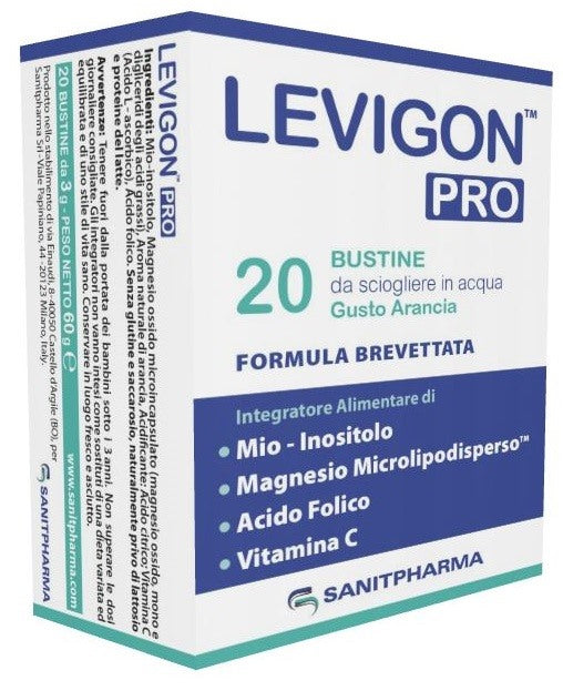 sanitpharma levigon pro 20 bustine da 3 g sanitpharma