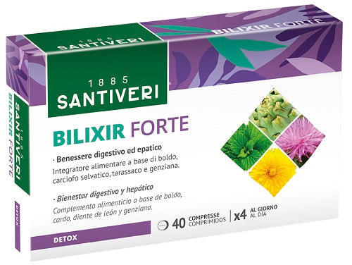 santiveri sa bilixir forte 40 compresse santiveri ean 8412170034686