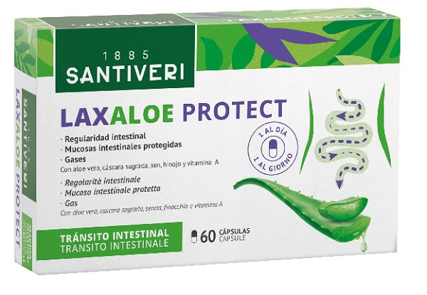 santiveri sa laxaloe protect 60 capsule vegetali santiveri ean 8412170044647