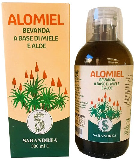 sarandrea marco c alomiel bevanda a base di miele e aloe 500 ml ean 8015127200525