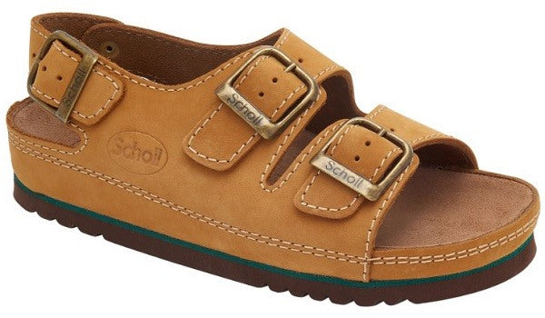 scholl shoes air bag back strap nubuck unisex bioprint cuoio 44 scholls ean 5038483539316