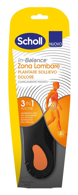 scholls scholl plantare lombare m 2 pezzi scholls ean 8056860821578