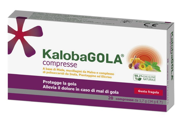 schwabe kalobagola 20 compresse fragola schwabe pharma italia ean 8057157500343