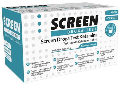 screen italia screen droga test ketamina test antidroga con contenitore urina screen italia ean 8059015832696