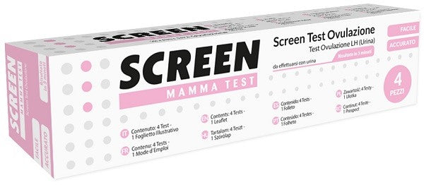 screen italia screen test rapido ovulazione screen 4 pezzi screen italia ean 8059015832764