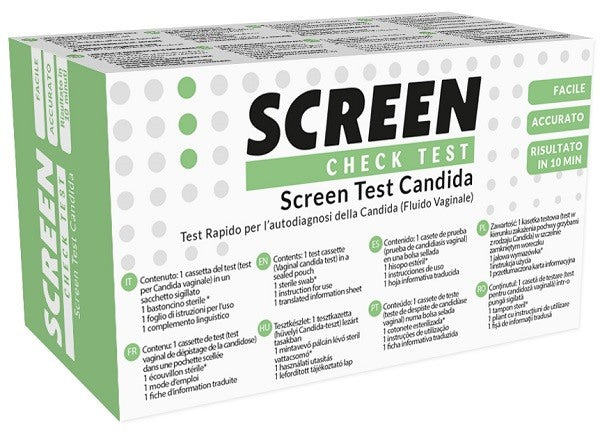 screen italia screen test rapido screen test candida autodiagnostico 1 pezzo screen italia ean 8059015833211