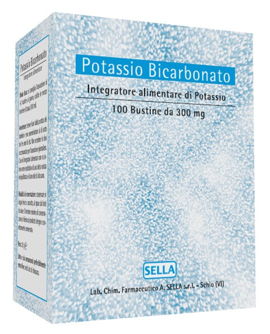sella potassio bicarbonato polvere 100 bustine sella