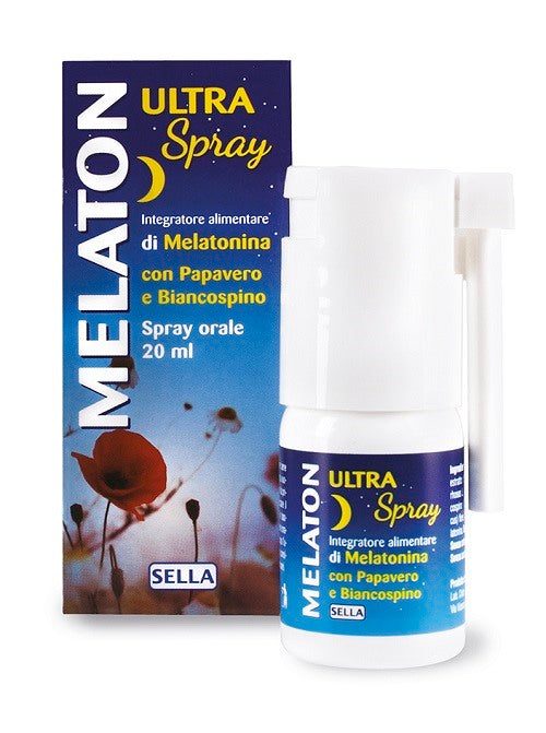 sella srl melaton ultra spray orale 20 ml sella ean 8032632601814