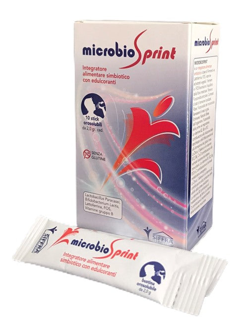 siffra farmaceutici microbiosprint 10 stick orosolubili siffra