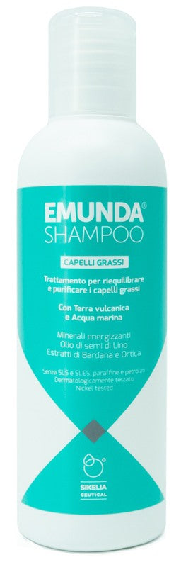 sikelia ceutical emunda shampoo capelli grassi 200 ml sikelia