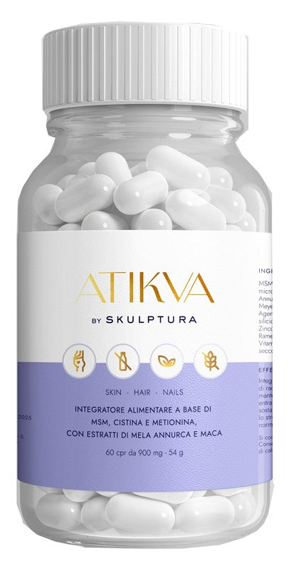 skulptura atikva capelli pelle unghie 60 compresse