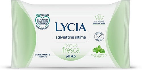 sodalco lycia salviettine intime fresh 12 salviettine ean 8002340015012