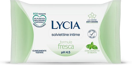 sodalco lycia salviettine intime fresh 12 salviettine ean 8002340015012