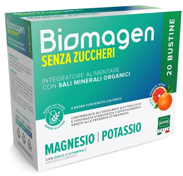 sofar biomagen senza zuccheri 20 bustine sofar ean 8050762830867
