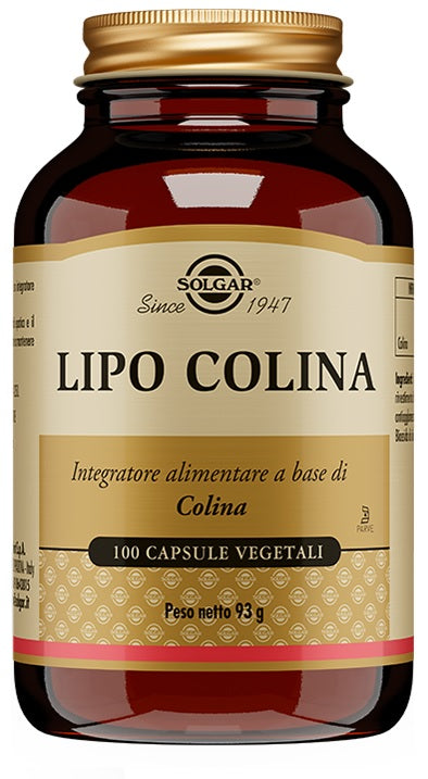 solgar it multinutrient lipo colina 100 capsule vegetali solgar ean 0033984011908