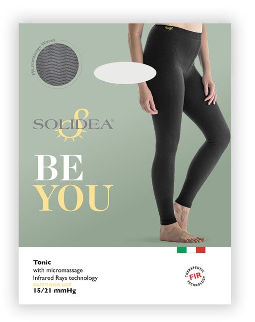solidea by calzificio pinelli be you tonic leggings massaggiante coprente nero m solidea ean 8300496067566