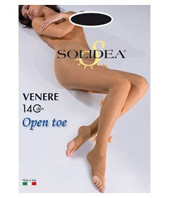 solidea by calzificio pinelli venere 140 open toe collant nero 3 ml solidea ean 8300496048619