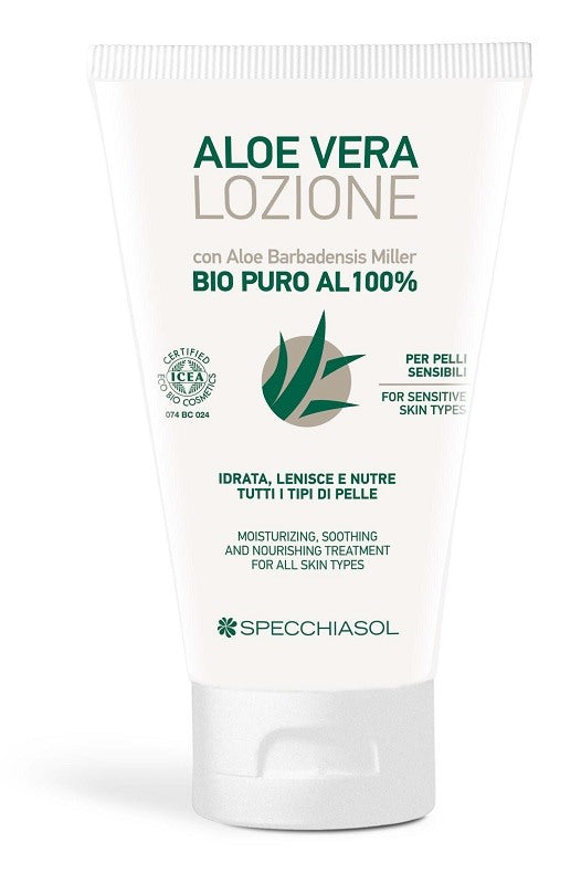 specchiasol aloe vera lozione bio puro 100 150 ml specchiasol ean 8002738882417