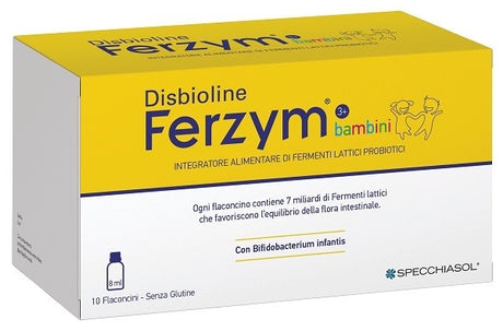 specchiasol disbioline ferzym bambini 10 flaconcini da 8 ml ferzym ean 8002738992130